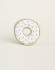 White Donut Teething Toy