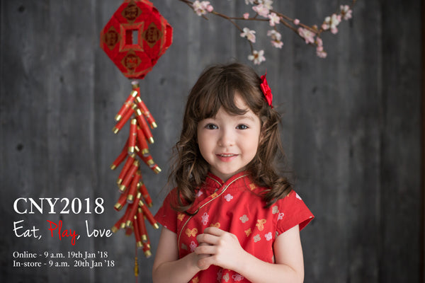 Presenting our CNY2018 collection