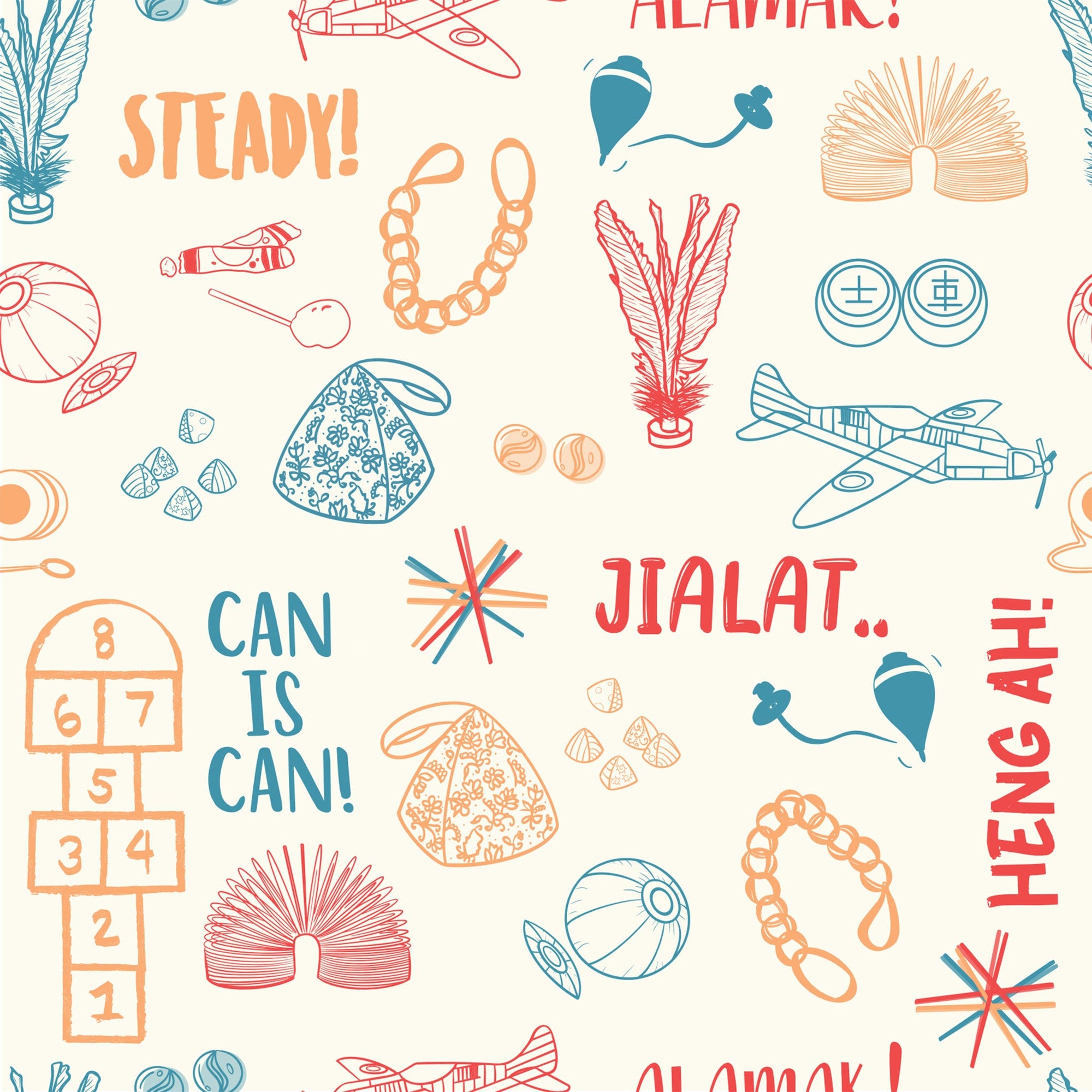 Dear Singapore Part 3 - Childhood Games