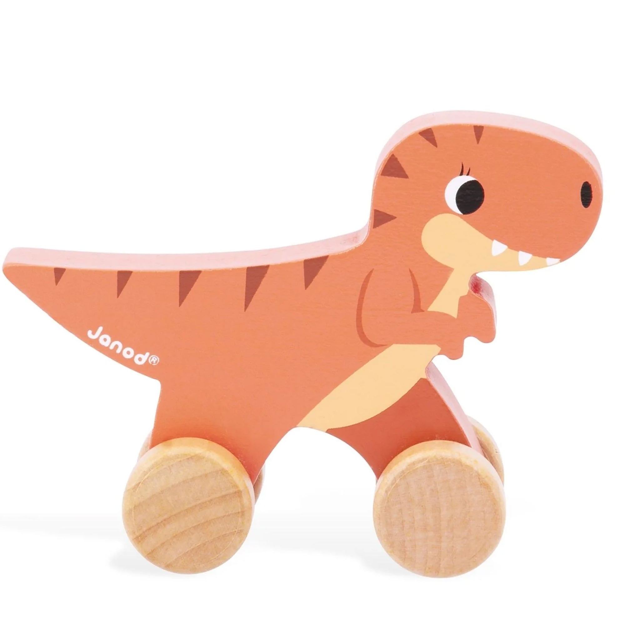 Janod Push-Along Dinos - T-Rex