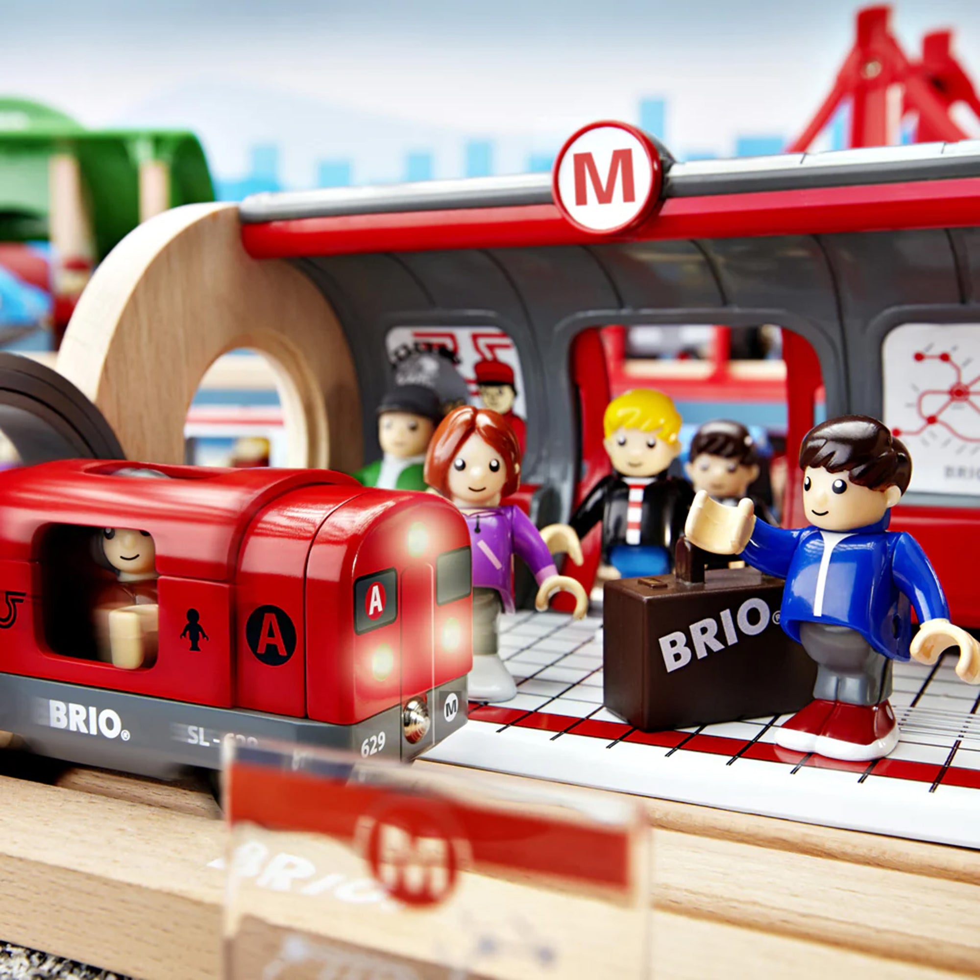 BRIO - Metro Railway Set