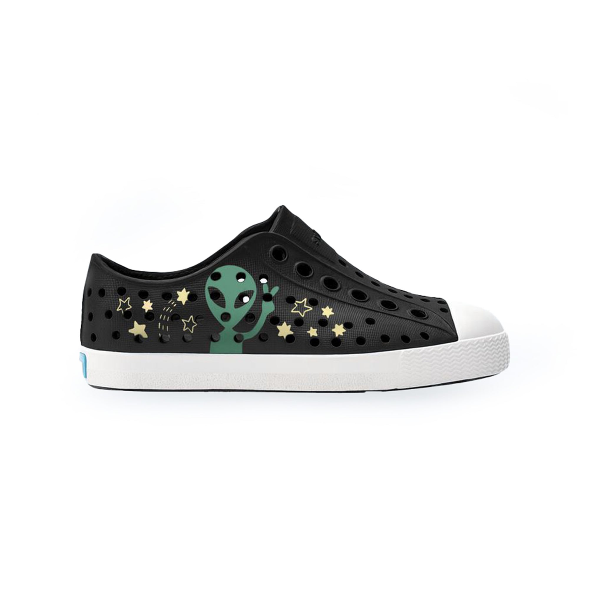 Jefferson Print Child Jiffy Black / Shell White / Peace Alien Block