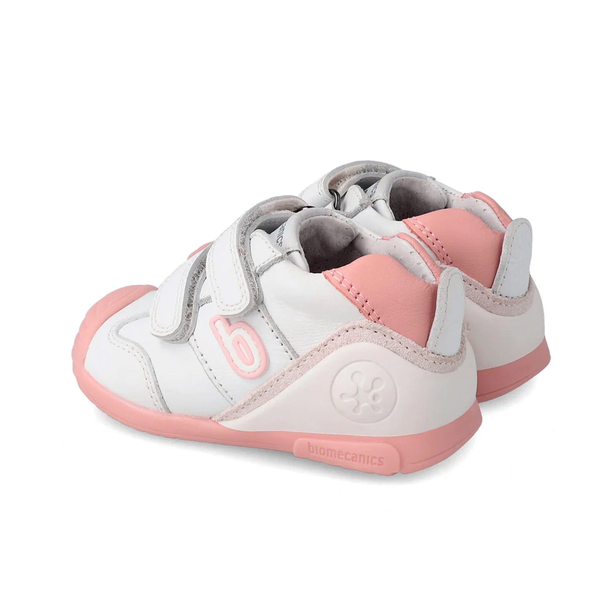 Biogateo Basico Sneakers - White / Rosa