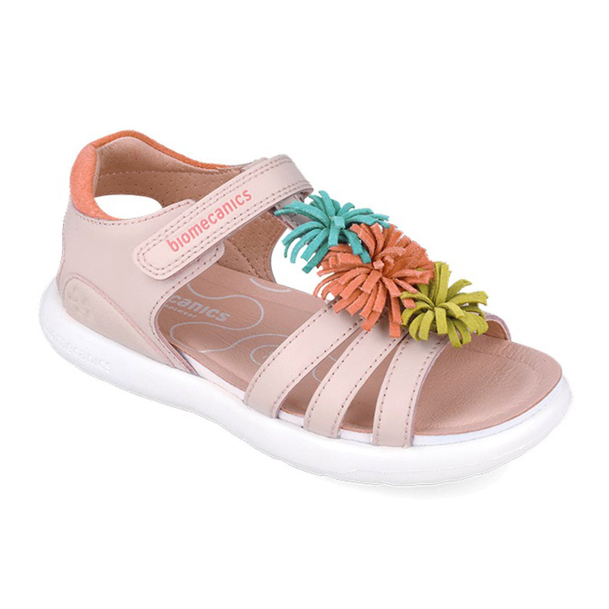 Bioevolution Triple Suede Pom Sandals
