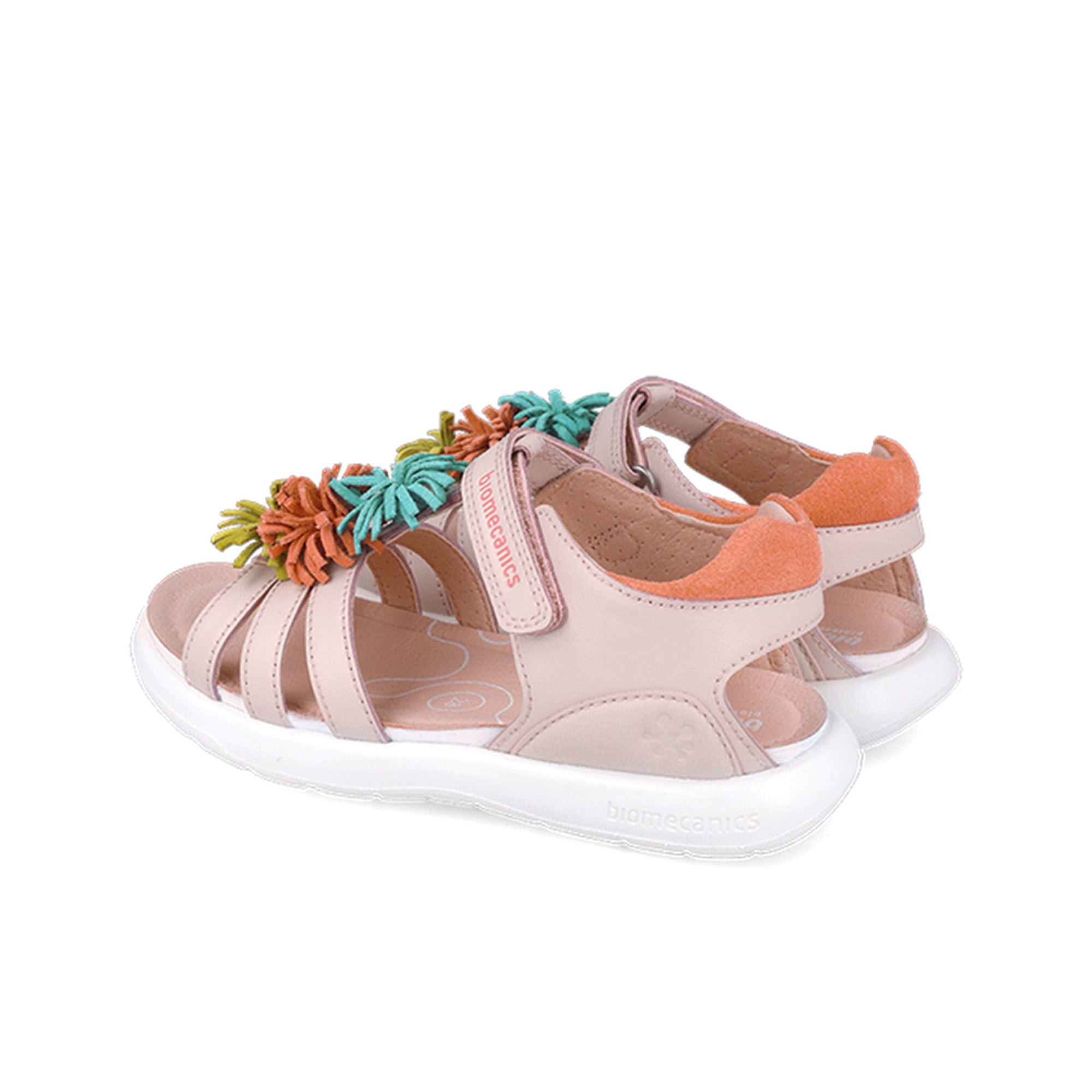 Bioevolution Triple Suede Pom Sandals