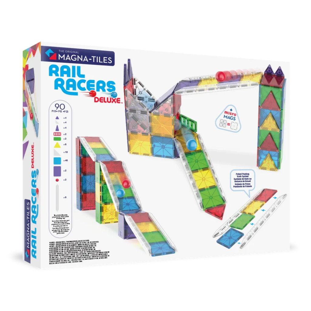 Magna-tiles Rail Racers Deluxe