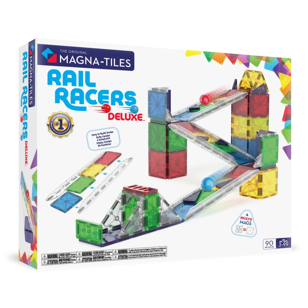 Magna-tiles Rail Racers Deluxe