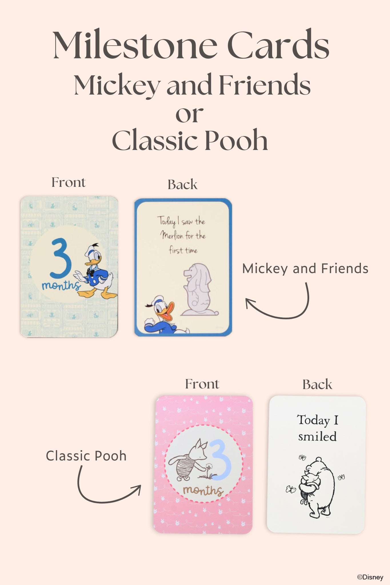 Milestone Cards | Personalisable Gift Set