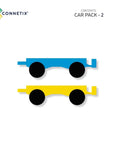 Connetix 2 Piece Car Carriage Pack