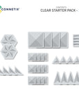 Connetix 34 piece Clear Pack