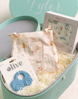 Emery Latte Personalised Turquoise Gift Set | The Elly Store