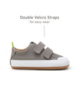 Bossy Sneakers - Aluminium / White (Baby)