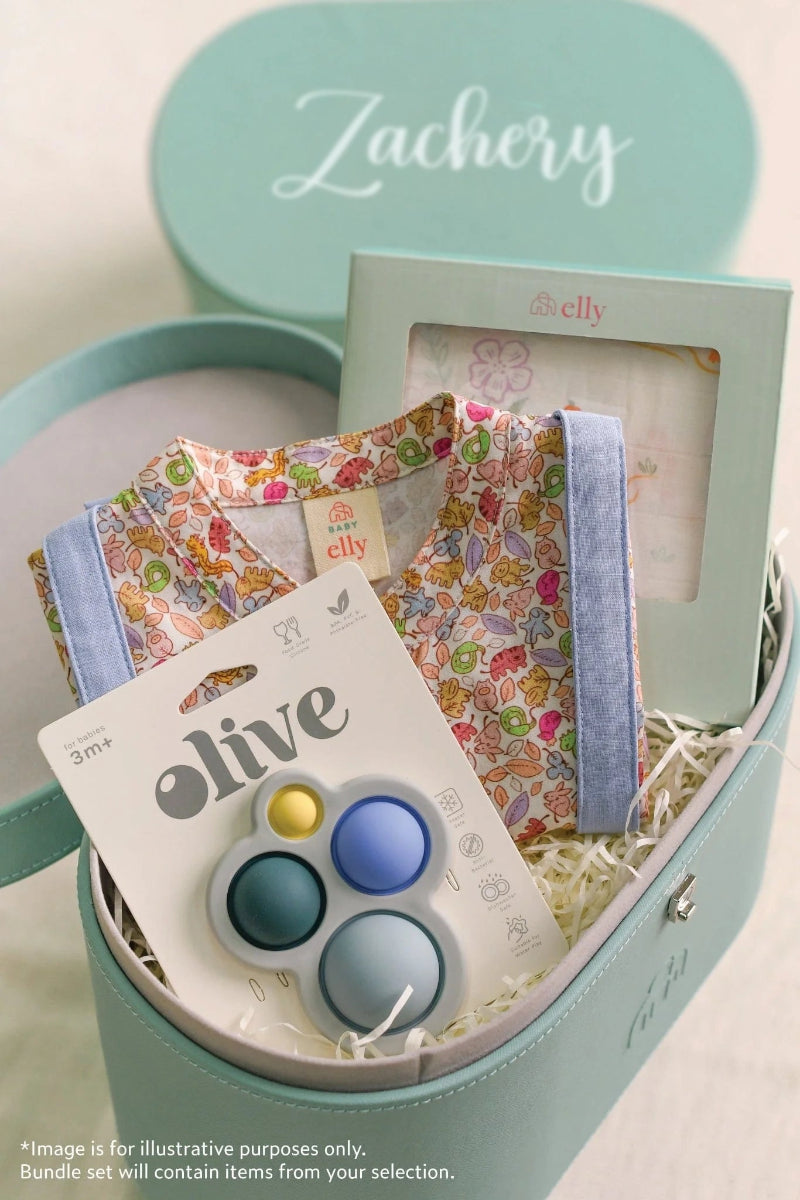 Garden Personalised Turquoise Gift Set | The Elly Store