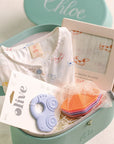 Rainbow Claire Personalised Turquoise Gift Set | The Elly Store