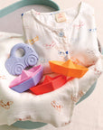 Rainbow Claire Personalised Turquoise Gift Set | The Elly Store