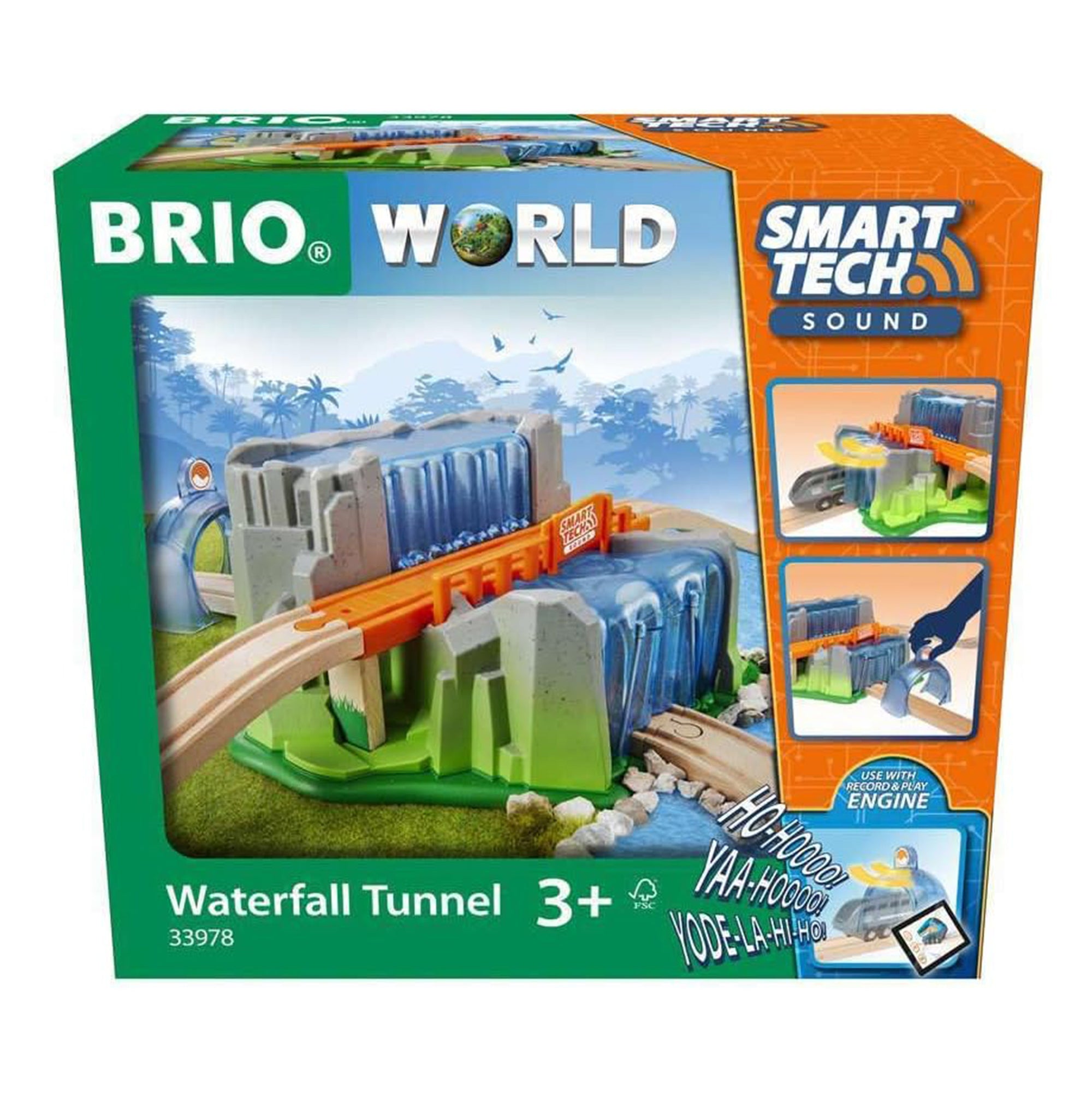 BRIO - Waterfall Tunnel (Smart Tech Sound)
