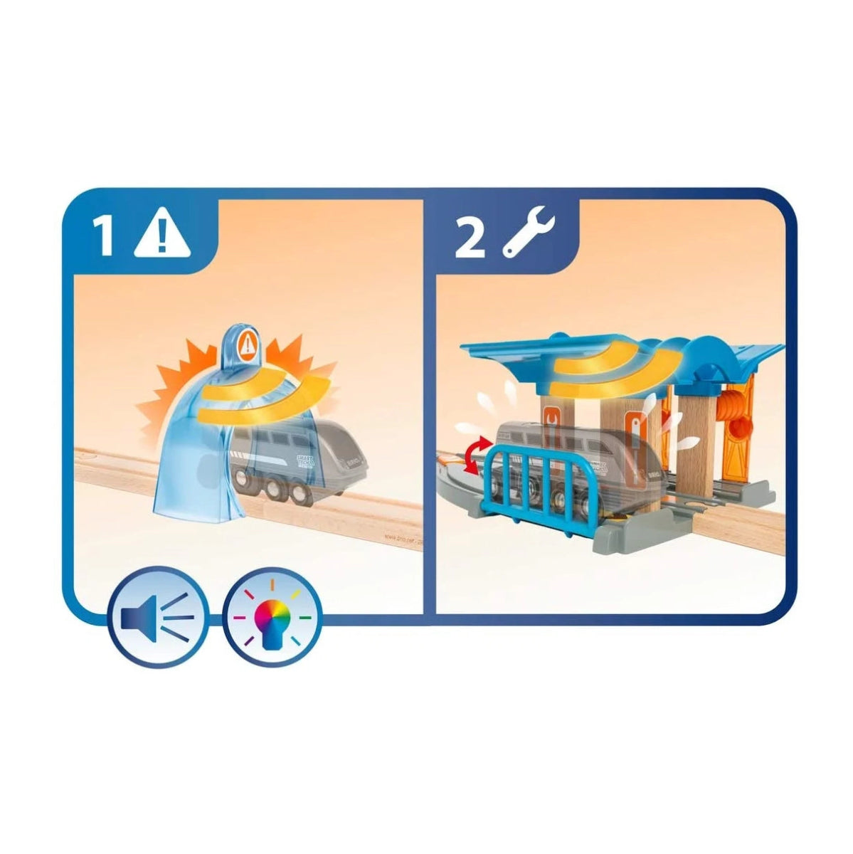BRIO - Train Service Station (Smart Tech Sound)