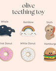 Olive - Teething toy | Personalisable Gift Set