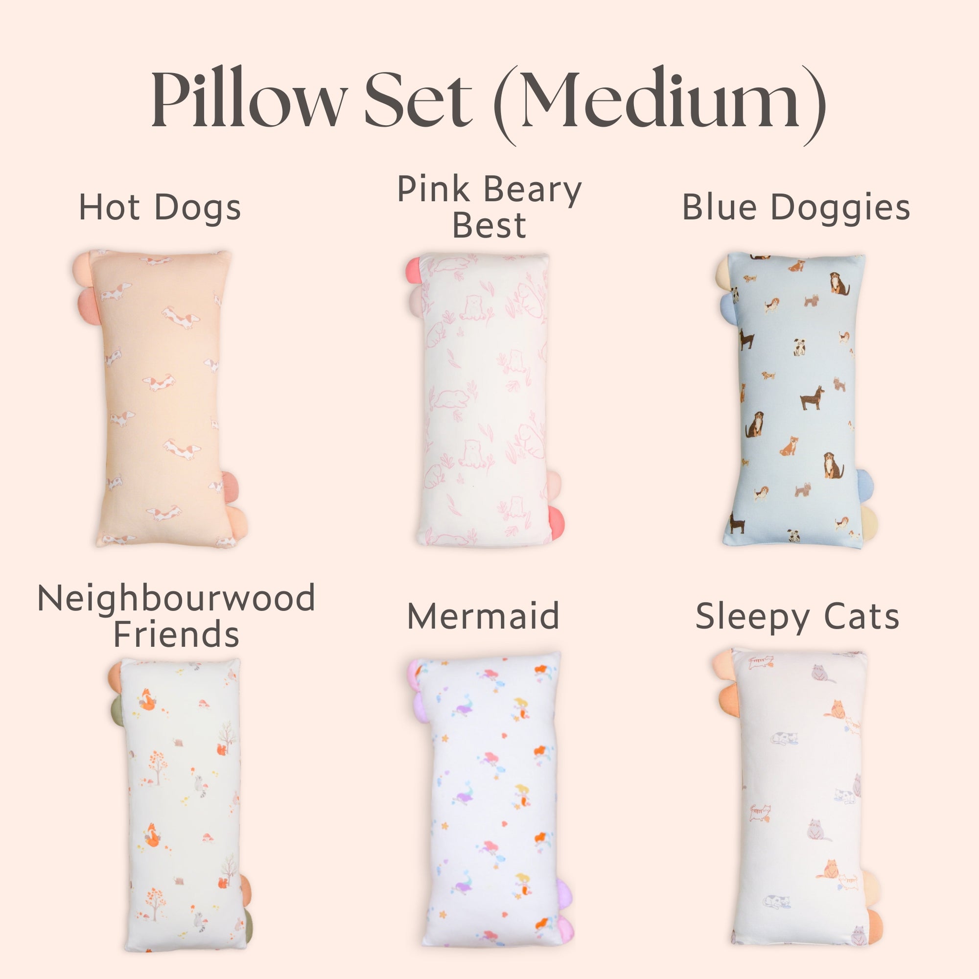 Medium Bamboo Pillow Set | The Elly Store