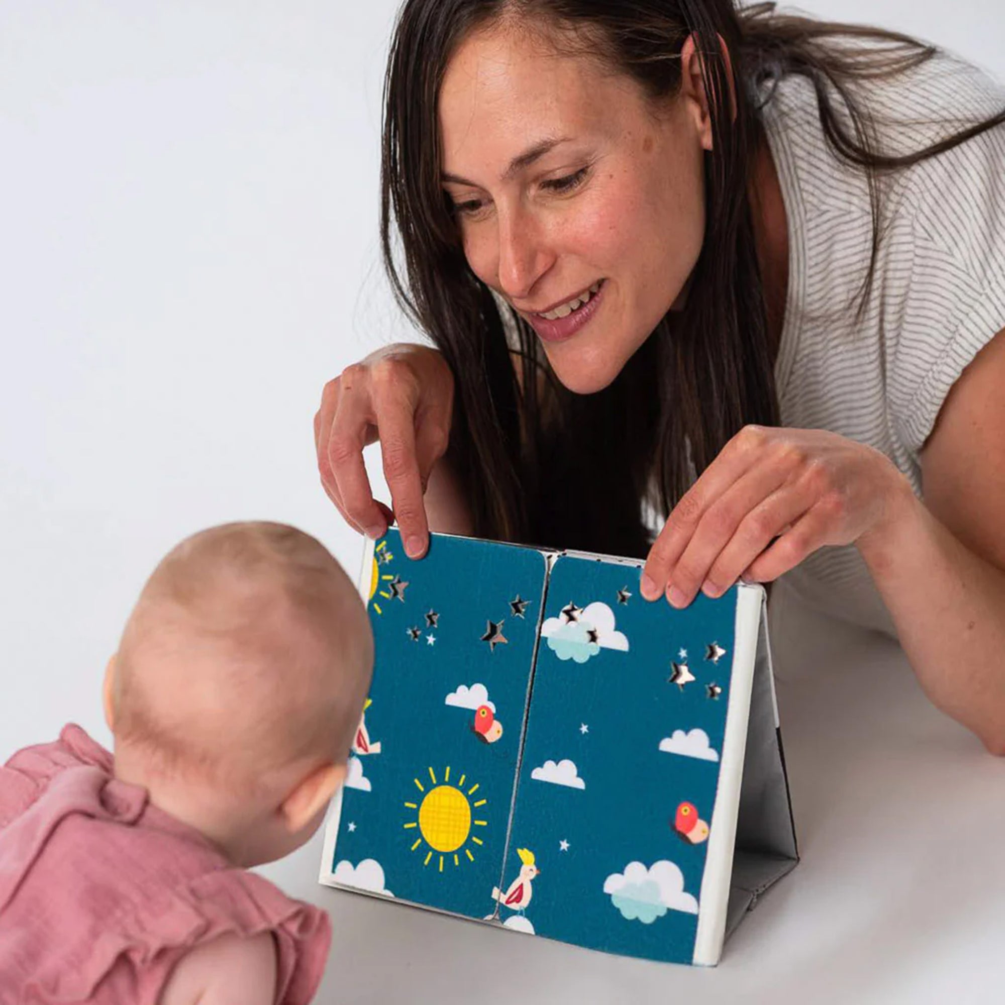 Tummy Time Mirror Book