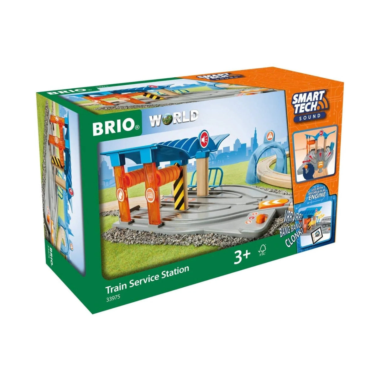 BRIO - Train Service Station (Smart Tech Sound)