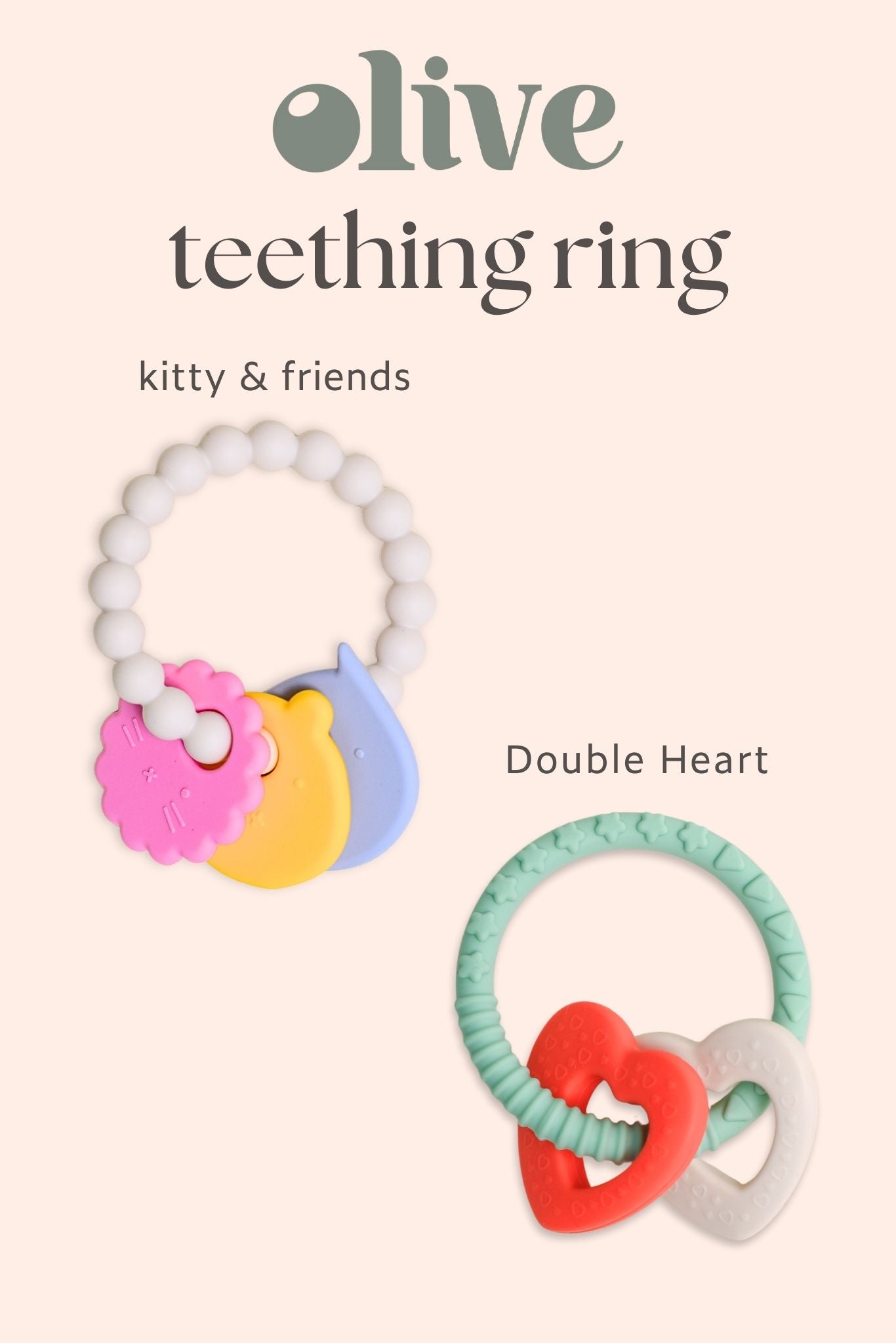 Olive Teething Ring | The Elly Store