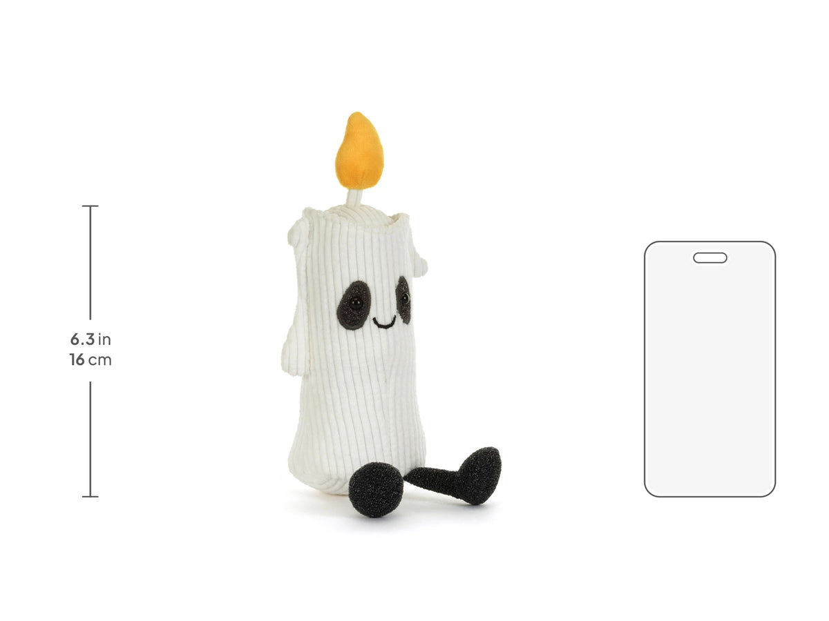 Amuseables Flickerty Candle Jellycat measurement