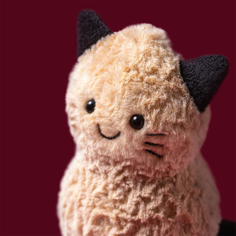 Jellycat Amuseables Peanut 'Cat' close up