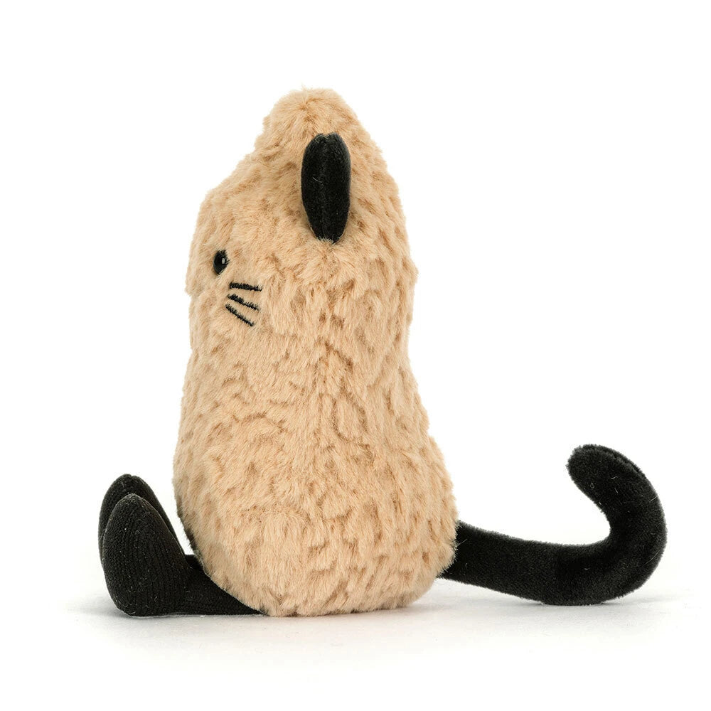 Jellycat Amuseables Peanut 'Cat' side view
