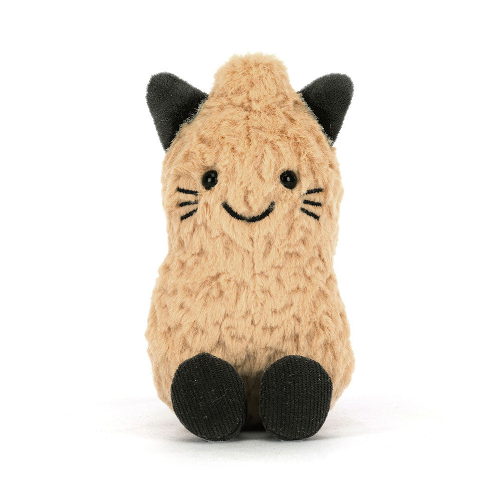 Jellycat Amuseables Peanut Cat Front view