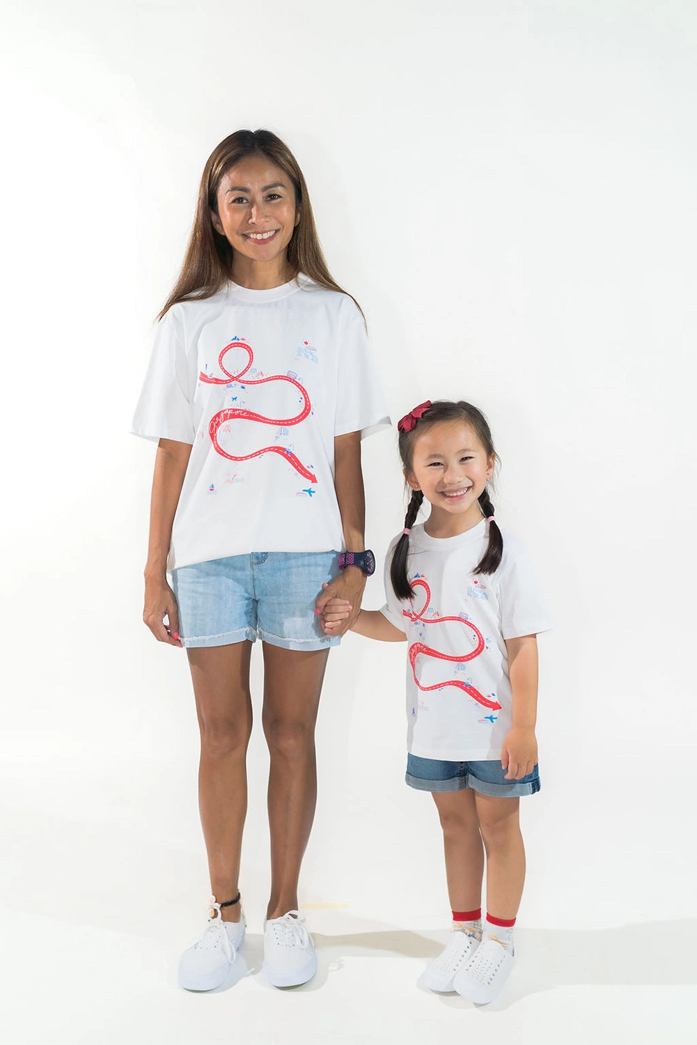 Kids Tee - Travelogue pair