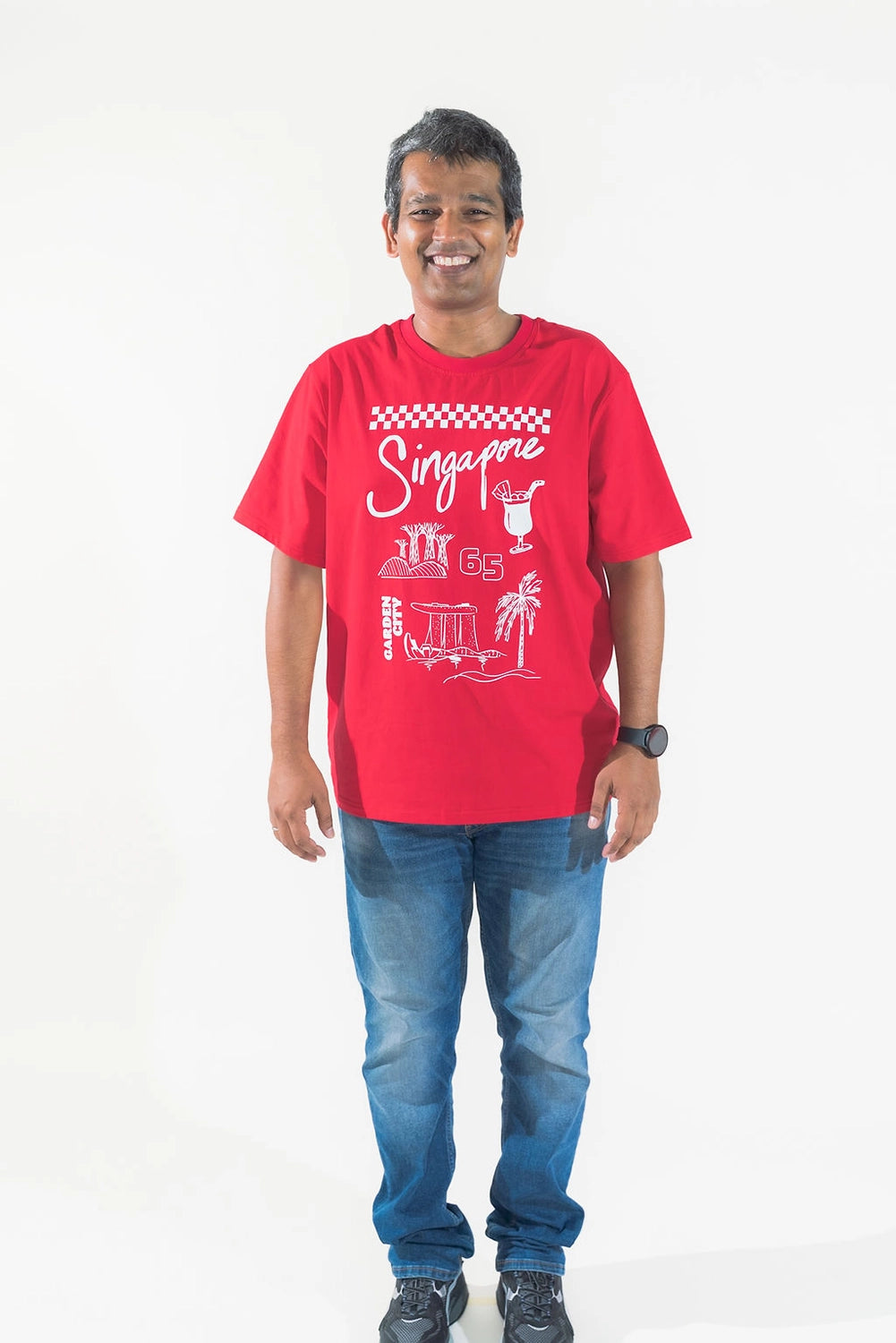 Adult Tee - SG Checkered solo