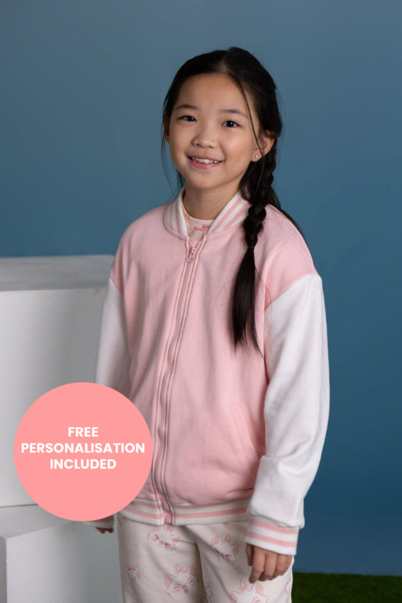 Bomber Jacket - Pink | The Elly Store