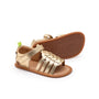 Athena Sandals Metal Gold