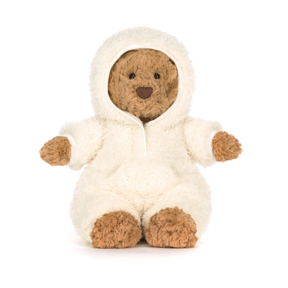 Jellycat Bartholomew Bear All-in-one Outfit Front