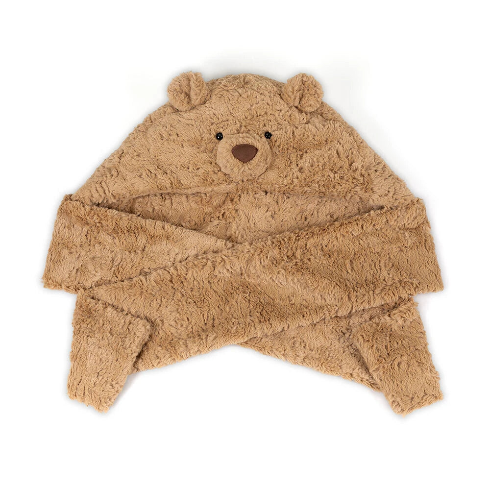 Jellycat Bartholomew Bear Bundlesnug back