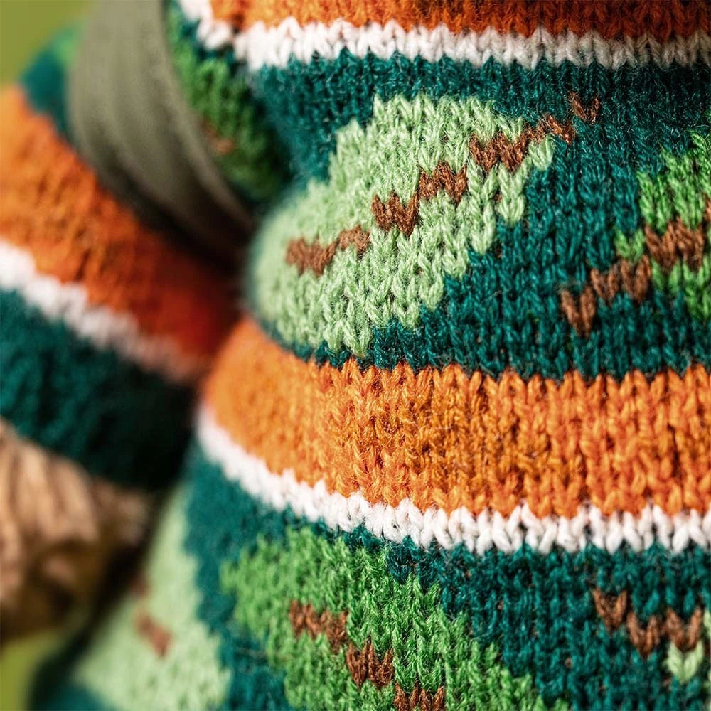 Jellycat Bartholomew Bear Hiking bear close up