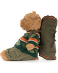 Jellycat Bartholomew Bear Hiking bear side
