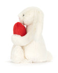 Bashful Red Love Heart Bunny