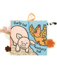 Baby Soft Book | Jellycat Farm Tails Book