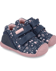 Biogateo Navy Flowers Shoes