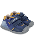 Biogateo Navy Yellow Sauvage Shoes