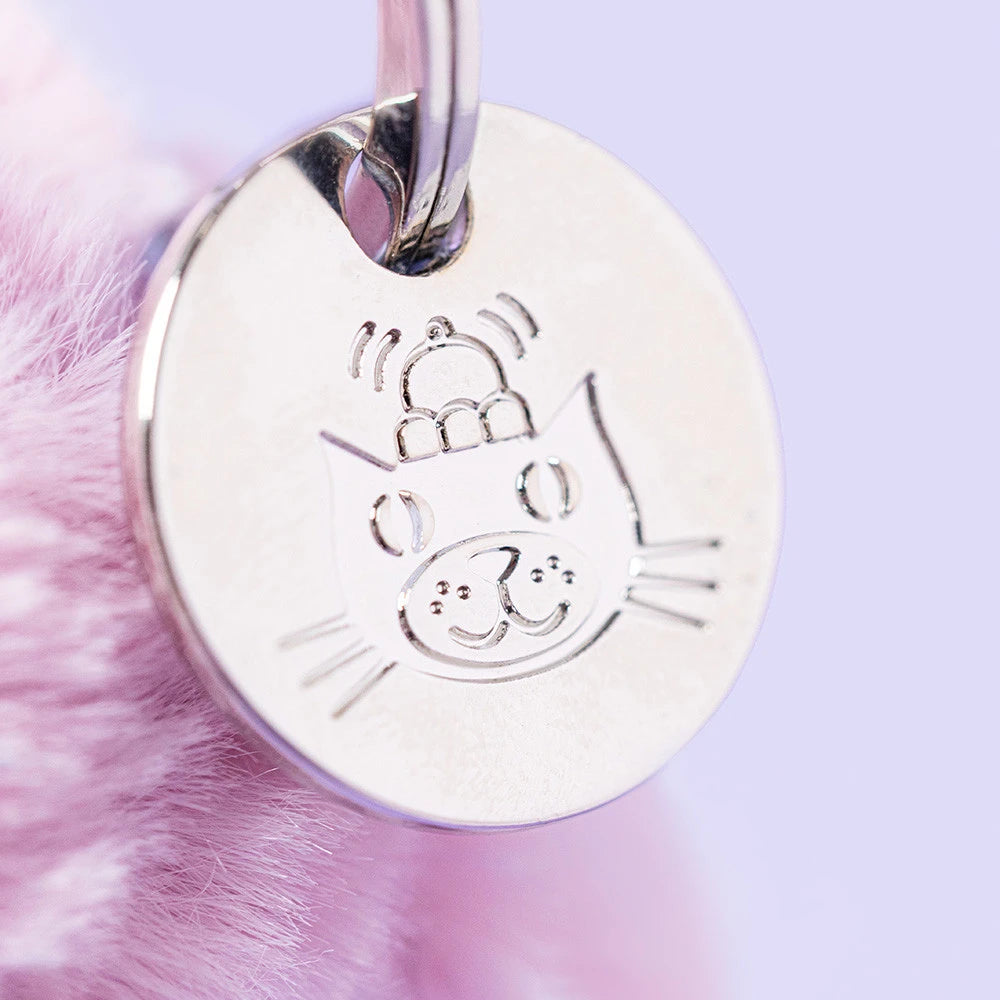 Jellycat Thistlepop Blossom Bunny Bag Charm Tag