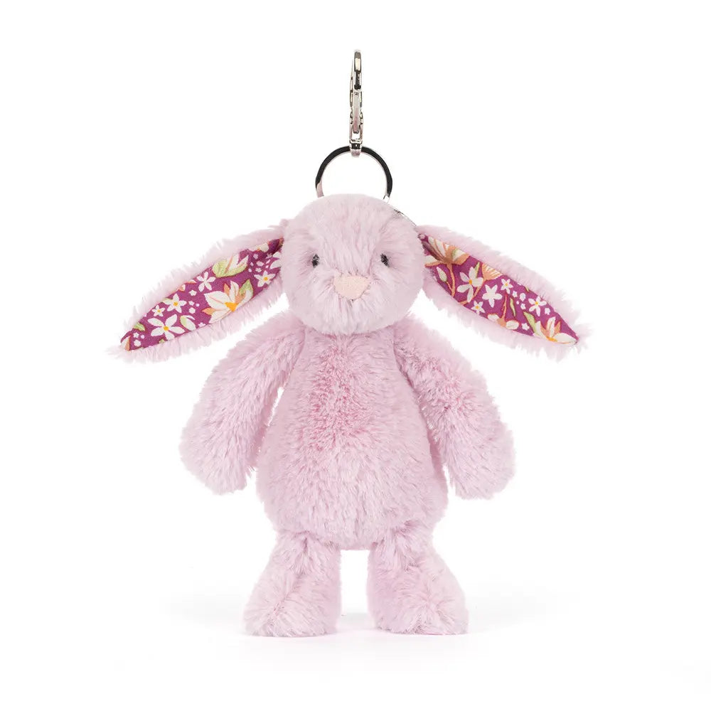 Jellycat Thistlepop Blossom Bunny Bag Charm Front