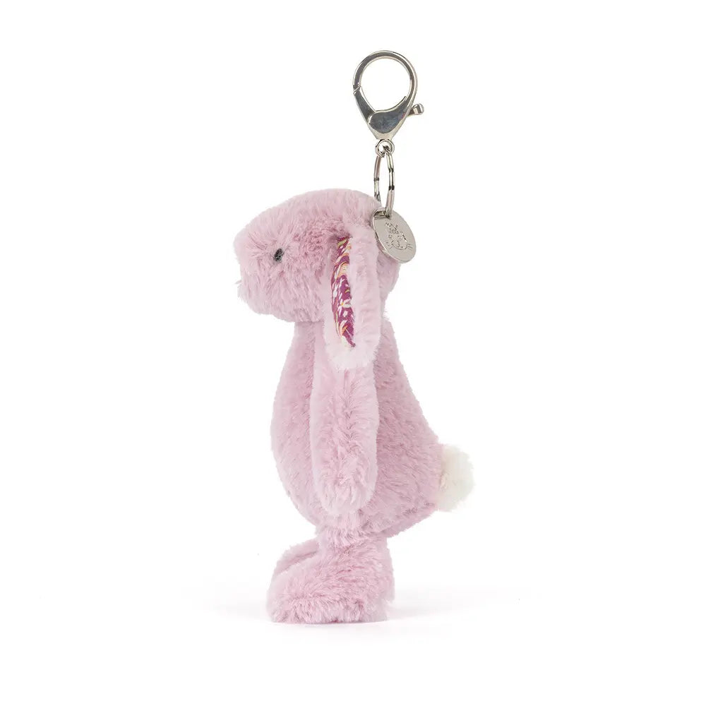 Jellycat Thistlepop Blossom Bunny Bag Charm side