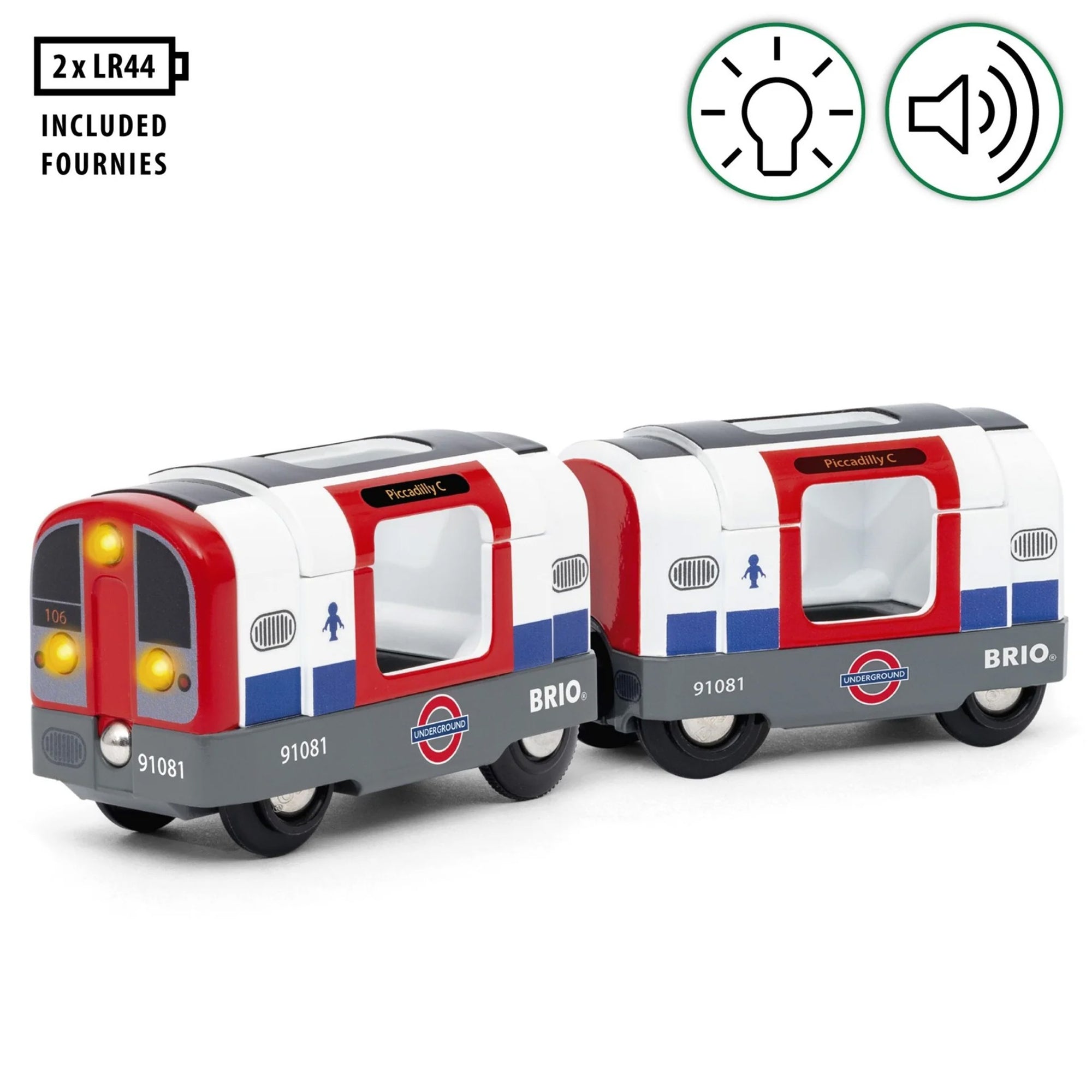 BRIO - London Underground Train (Trains of The World)