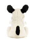 Jellycat Bashful Black & Cream Puppy Soother