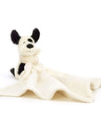 Jellycat Bashful Black & Cream Puppy Soother