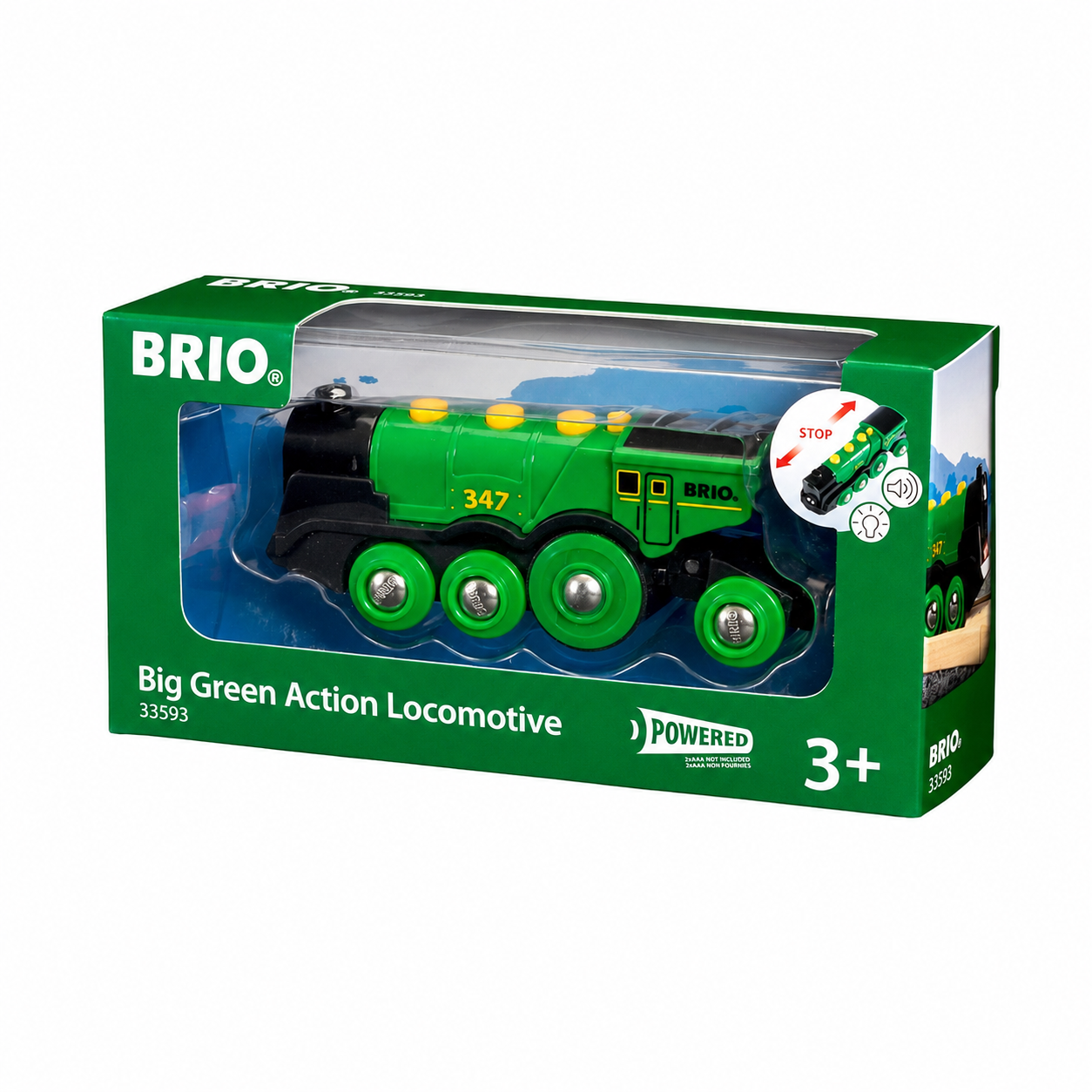 Big Green Action Locomotive box