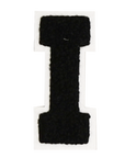 Iron-On Patch - Black with White Border (Letters)